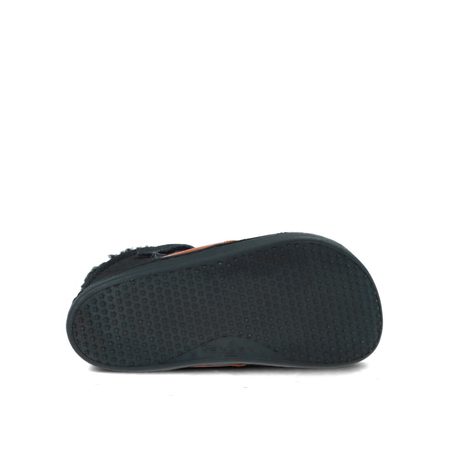 PEGRES ZIMNÍ BF40 0.1 Hnědá | Zateplené barefoot boty