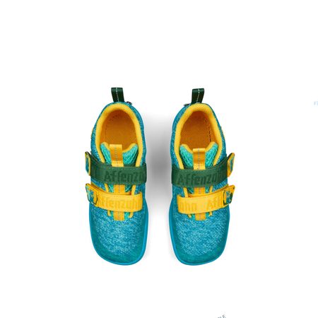 AFFENZAHN SNEAKER KNIT HAPPY CREATIVE BEAR Multi | Dětské barefoot tenisky 5