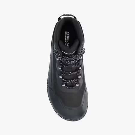 GROUNDIES ALL TERRAIN HIGH 2.0 Black | Barefoot pohorky
