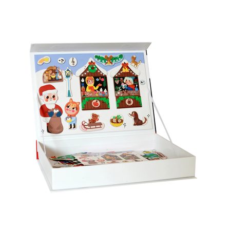 MAGNETICKÁ KNIHA VÁNOCE - CHRISTMAS MAGIC BOOK