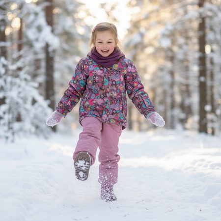 FRODDO ZERU TEX BOOT Pink | Children's winter insulated barefoot boots