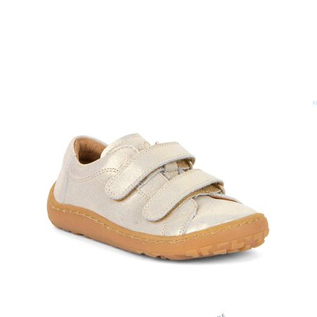 FRODDO TENISKY LEATHER D-VELCRO II Gold Shine  2