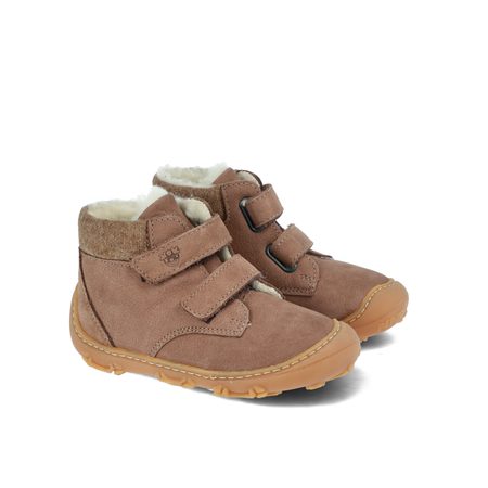 RICOSTA NICO Choco | Dětské zimní zateplené barefoot boty