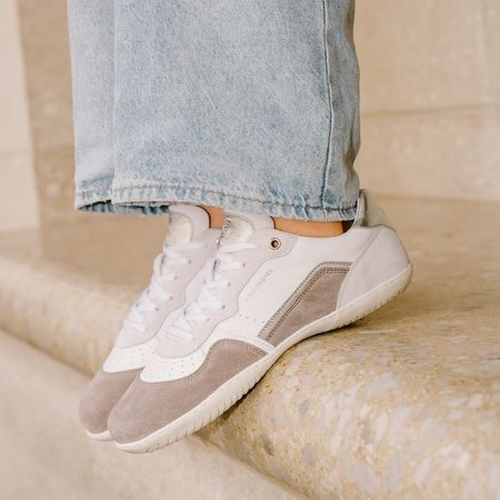 GROUNDIES NOVA GO1 2.0 WOMEN White Metallic | Dámské barefoot tenisky