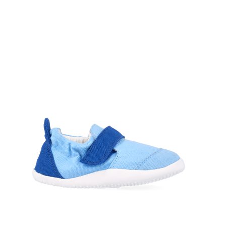 BOBUX XPLORER GO Powder Blue + Snorkel Blue | Dětské barefoot tenisky