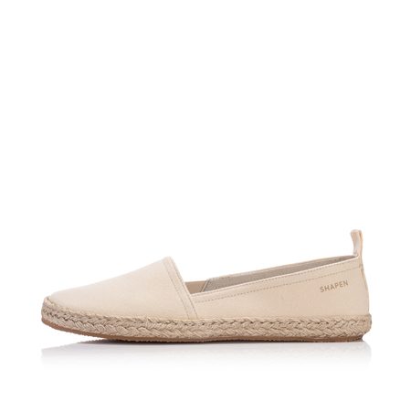 SHAPEN ESPADRILKY PLAYA Wide Beige | Dámské barefoot espadrilky