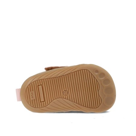 PEGRES PRVNÍ BOTIČKY SBF64 0.1 Růžová | Dětské první barefoot botičky