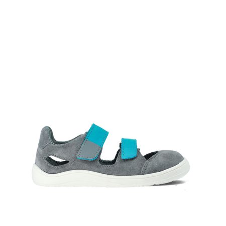 BABY BARE SANDÁLKY FEBO JOY Grey Tyrkys | Dětské barefoot sandály