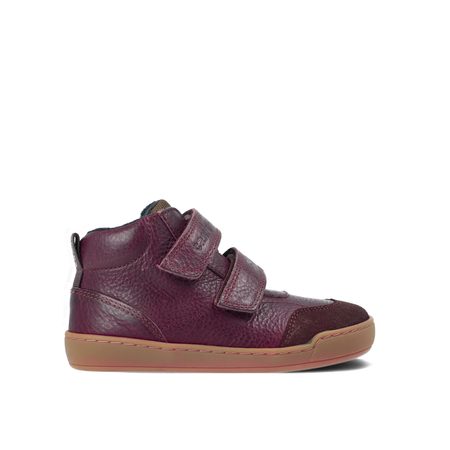 CRAVE TALINN Bordo | Dětské zimní zateplené barefoot boty