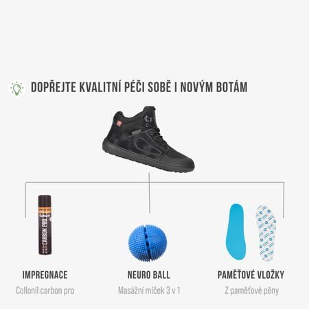 BE LENKA ZIMNÍ KOTNÍKOVÉ ArcticEdge - All Black