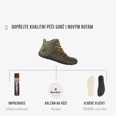 KILPI BARE HIGH WP-U Tmavě Zelené