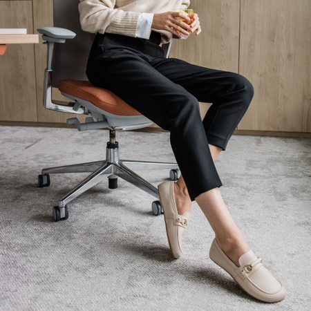 SHAPEN MOKASÍNY VERSA Regular Beige | Dámské barefoot mokasíny