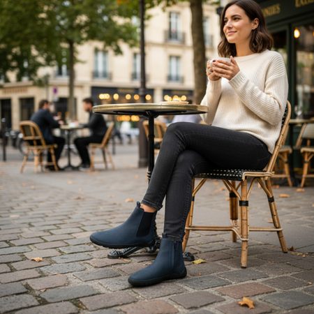 GROUNDIES EVERYDAY CHELSEA 2.0 Blue | Dámské barefoot chelsea