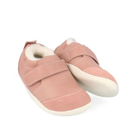 BOBUX XPLORER MARVEL ARCTIC Rose | Dětské první zateplené barefoot botičky 2