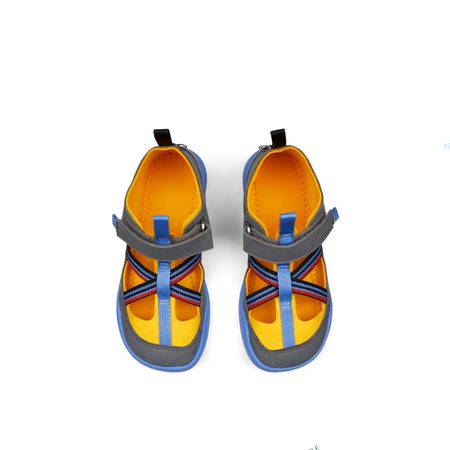 AFFENZAHN SANDAL VEGAN BREEZE TOUCAN Grey | Dětské barefoot sandály  5