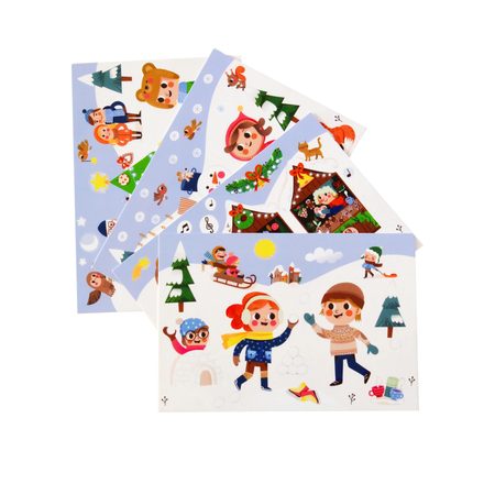 MAGNETICKÁ KNIHA VÁNOCE - CHRISTMAS MAGIC BOOK