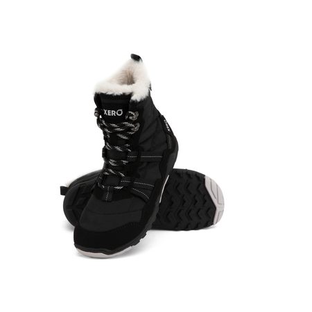 XERO SHOES ALPINE Black | Dámské zateplené barefoot boty