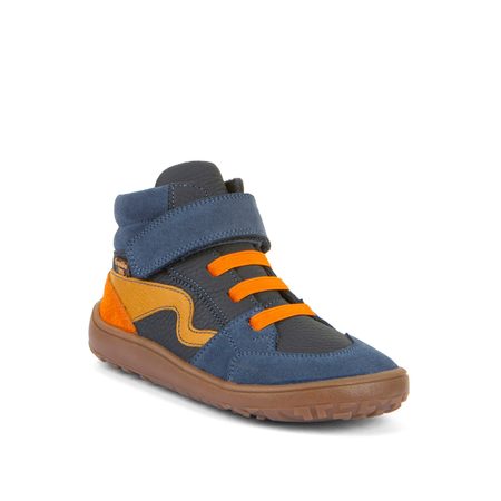 FRODDO TEX GO Blue Denim | Dětské celoroční barefoot boty