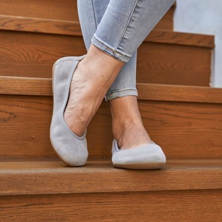 AYLLA BAREFOOT BALERÍNY Mousy Grey | Dámské barefoot baleríny