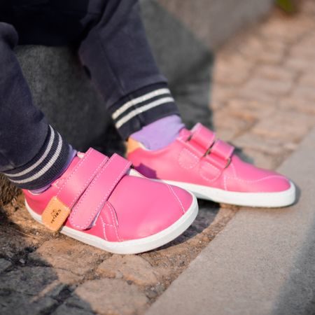 PEGRES CELOROČNÍ TENISKY BF54 Pink 4