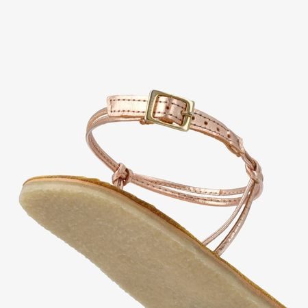 GROUNDIES CADIZ WOMEN Rose Gold| Dámské barefoot sandály 2