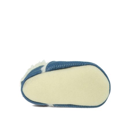 CRAVE CRAVITOS WINTER WOOL Modré | Dětské zateplené barefoot capáčky
