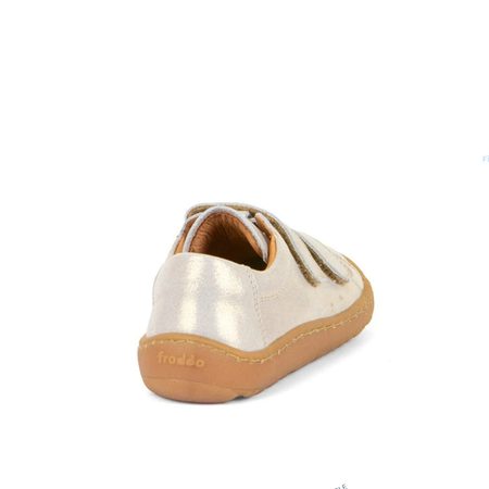 FRODDO TENISKY LEATHER D-VELCRO II Gold Shine  5