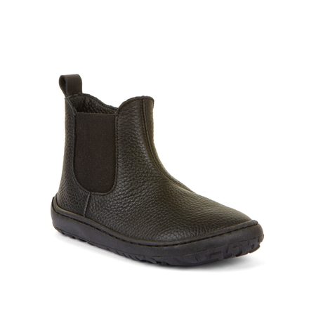 FRODDO KOTNÍKOVÉ CHELYS II Black | Barefoot chelsea boty