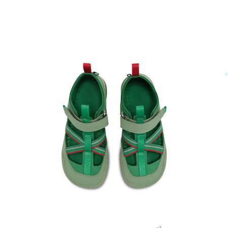 AFFENZAHN SANDAL VEGAN BREEZE FROG Green | Dětské barefoot sandály 5