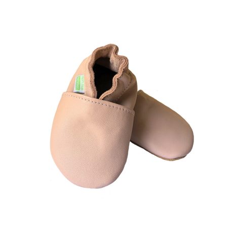 HOPI HOP BAREFOOT KOŽENÉ CAPÁČKY Světle Růžové | Dětské barefoot capáčky