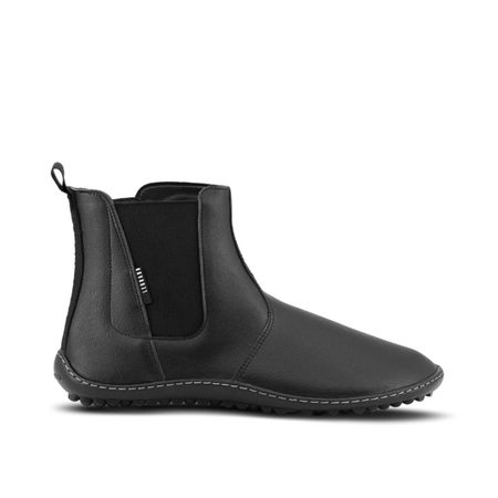 LEGUANO BAREBOOT Černé | Zateplené barefoot boty