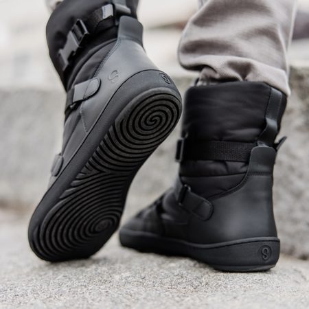 SHAPEN FROSTY 2.0 Black | Zimní zateplené barefoot sněhule
