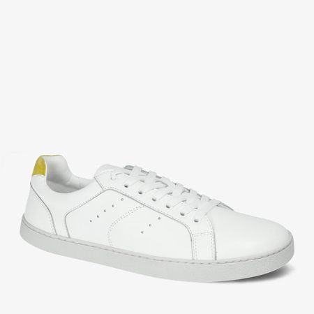 GROUNDIES UNIVERSE White/Yellow/Beige | Barefoot tenisky