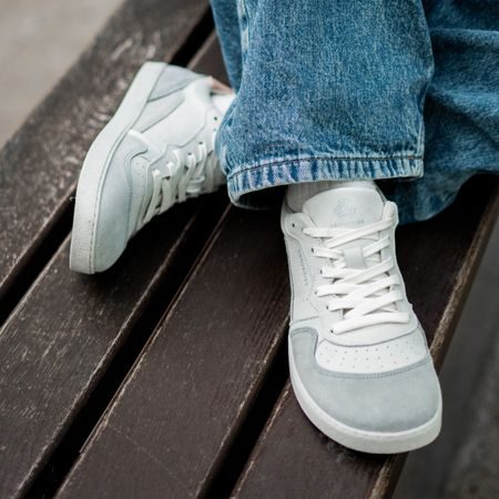 GROUNDIES NOVA GS1 WOMEN Grey Pink | Dámské barefoot tenisky