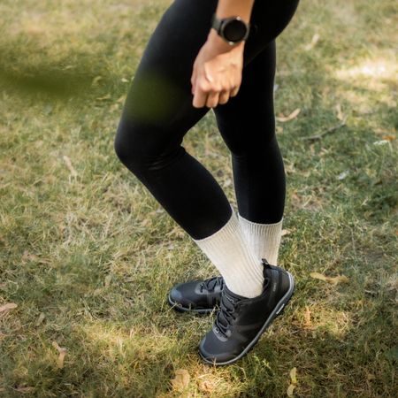 XERO SHOES SCRAMBLER LOW EV Black Steel Gray | Sportovní barefoot tenisky