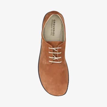 GROUNDIES PALERMO MEN Cognac | Barefoot polobotky