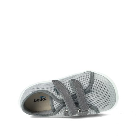 BEDA TENISKY BFN 170040/ST/W/O ALEX Grey | Dětské barefoot tenisky