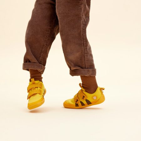 AFFENZAHN COTTON SNEAKER HAPPY TIGER Yellow 2
