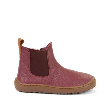 FRODDO KOTNÍKOVÉ CHELYS II Bordeaux | Dámské barefoot chelsea boty