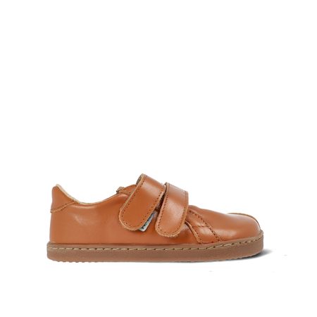 PEGRES CELOROČNÍ TENISKY BF54 0.1 Brown | Dětské barefoot tenisky
