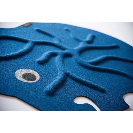 RootyRUG KIDS ELEPHANT Blue