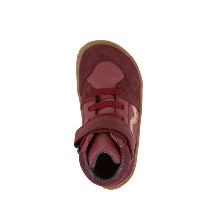 FRODDO TEX GO Bordeaux II | Dětské celoroční barefoot boty