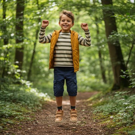 BOBUX ALPHA TREK Sandstorm | Children's All-Season Trainers