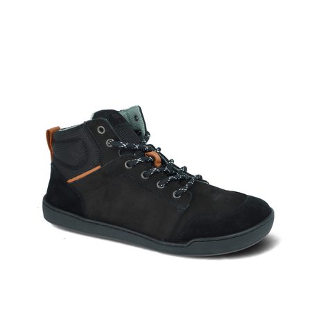 CRAVE BILBAO Black | Kotníkové barefoot boty