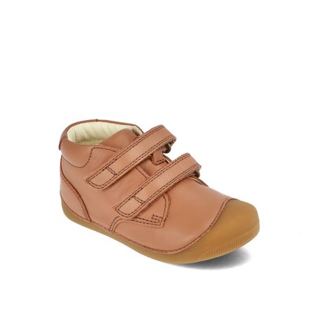 BUNDGAARD PETIT Cognac | Dětské celoroční barefoot boty