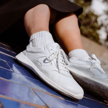 GROUNDIES NEW PORT White | Barefoot tenisky