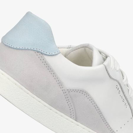 GROUNDIES NOVA WOMEN White/Blue | Dámské barefoot tenisky 4