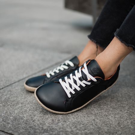 GROUNDIES BLAZE Barefoot + Black | Barefoot tenisky