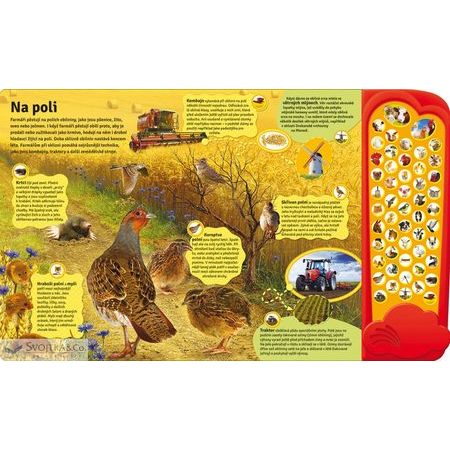 DĚTSKÁ KNIHA VELKÁ KNIHA ZVUKŮ Na farmě