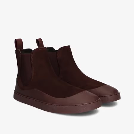 GROUNDIES SIENNA WOMEN Bordeaux | Dámské barefoot chelsea boty